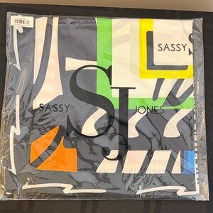 Sassy Jones Daikera Ovetsize Multicolor Scarf
